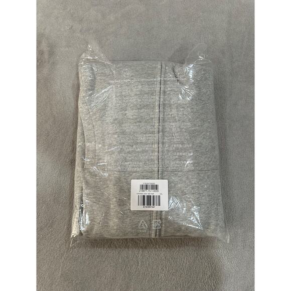 GAP Mens Gray Logo Full Zip Hoodie Jacket Size 2XL - Picture 4 of 5